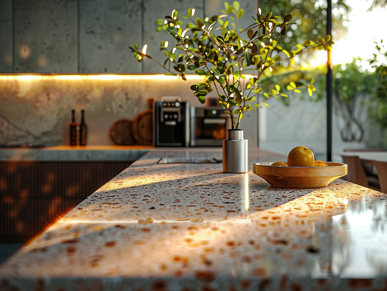 terrazzo intérieur