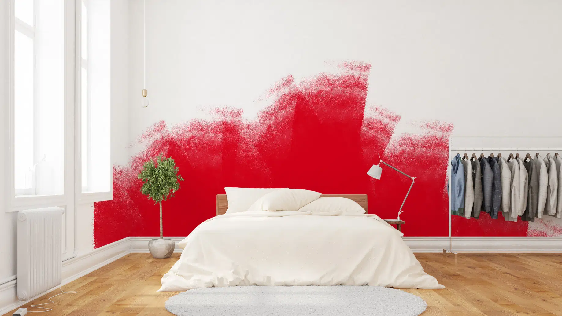 Peinture chambre adulte moderne