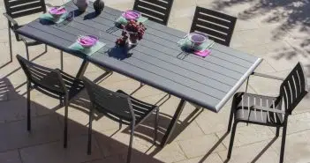salon de jardin alu