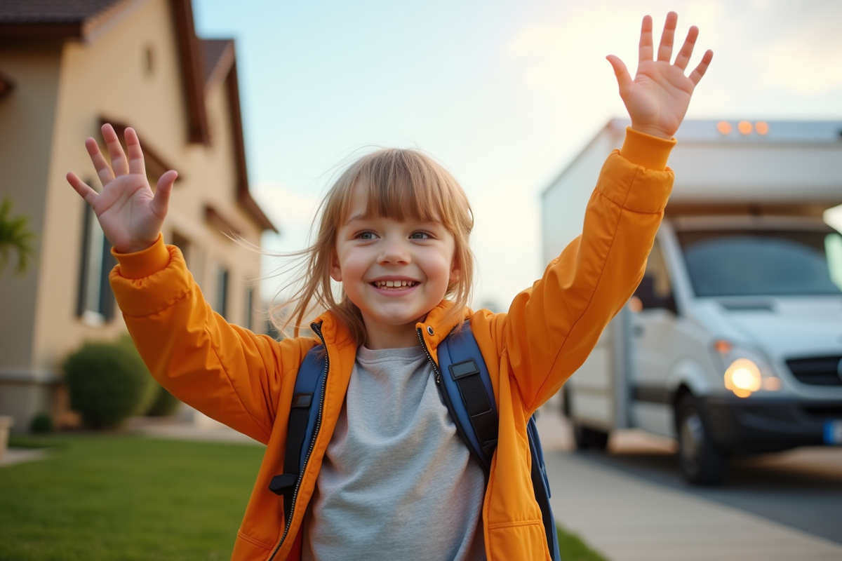 enfants déménagement